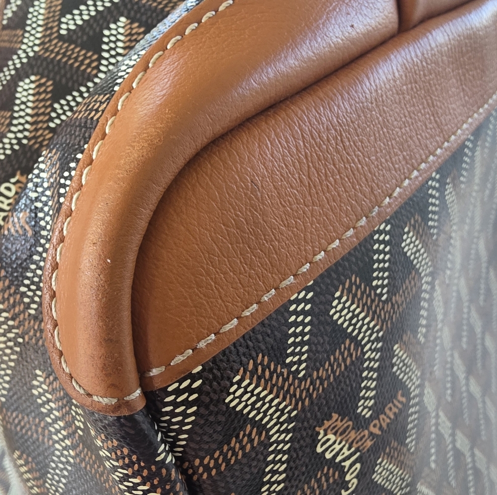 Goyard Artois MM Black Tan Authentic - Picture 16 of 16